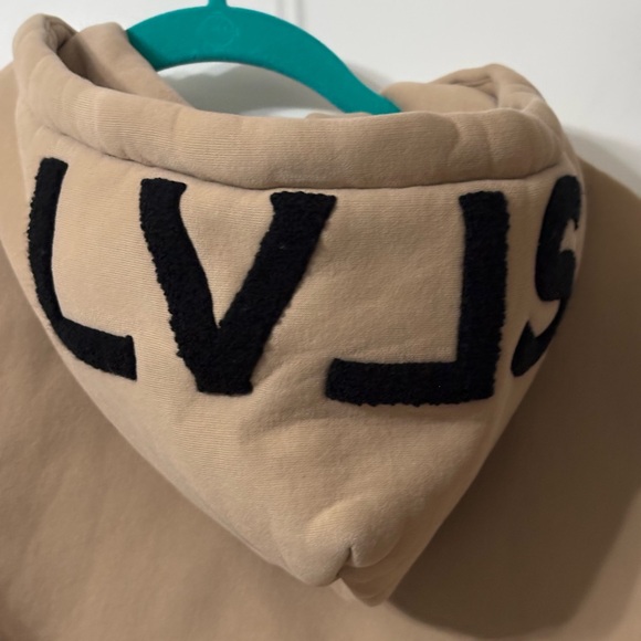 LEVELS PREMIUM CHENILLE HOODIE Beige/Tan size XL - Picture 7 of 11